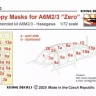 Rising Decals DM-013 Canopy mask for A6M2/3 'Zero' (HAS) 1/72