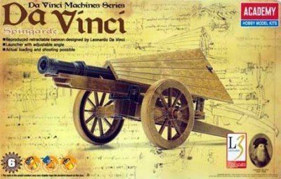 Academy 18142 Орудие Пушка Леонардо да Винчи
