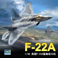 I love kit 62801 Американский истребитель F-22A«Raptor» 1/48