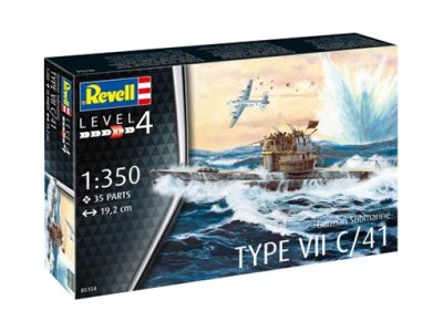 Revell 05154 Type VII C/41 u-boot 1/350
