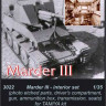CMK 3022 Marder III - interior set for TAM 1/35