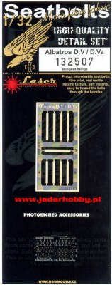 HGW 132507 Albatros D.V/D.Va - Seatbelts 1/32
