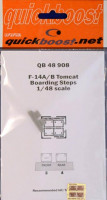 Quickboost QB48 908 F-14A/B Tomcat boarding steps (TAM) 1/48