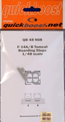 QuickBoost QB48908 F-14A/B Tomcat boarding steps (TAM) 1/48