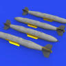Eduard 672255 BRASSIN GBU-31(V)3/B JDAM 1:72