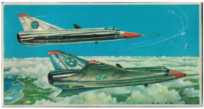 Veb Plasticart Saab J-35 Draken 1/100
