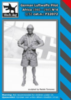 Black Dog F32072 German Luftwaffe pilot Africa 1940-45 No.4 1/32