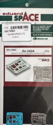 Eduard 3DL72063 Go 242A SPACE (IBG) 1/72