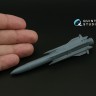Quinta studio QT48160 Противорадиолокационные ракеты Х-31П с пусковыми устройствами, 2 шт. (для всех моделей) 1/48