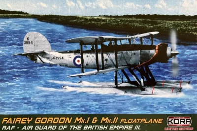 Kora Model PK72176 Fairey Gordon Mk.I/II Floatplane RAF Service 1/72