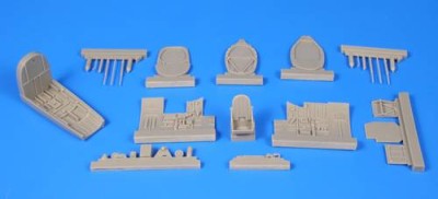 CMK 4336 Spitfire Mk.I Interior set (AIRFIX) 1/48