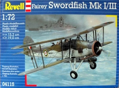 Revell 04115 FAIREY SWORDFISH MK.I/III 1/72