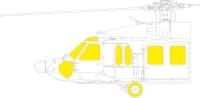 Eduard EX1122 Mask UH-60A TFace (ICM) 1/48