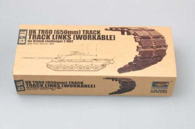 Trumpeter 02043 UK TR60 (650mm) track for British challenger 2 MBT 1/35