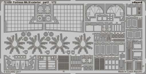 Eduard 72659 Fortress Mk.III exterior 1/72