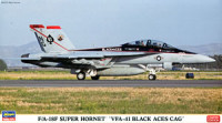 Hasegawa 02101 F/A-18F Super Hornet "VFA-41 Black Aces CAG" 1/72