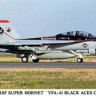 Hasegawa 02101 F/A-18F Super Hornet "VFA-41 Black Aces CAG" 1/72