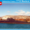 MikroMir 350-024 Подводная лодка "Проект 1710 Mackrel" 1/350