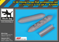 Blackdog A72094 S 3A Viking cargo POD accessories set (HAS) 1/72