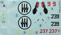 LF Model C4813 Decals for Ju 87R-2 (2x Italy, 1940-1941) 1/48
