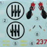 LF Model C4813 Decals for Ju 87R-2 (2x Italy, 1940-1941) 1/48