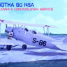 Kora Model KPK72062 Gotha Go 145A Slovak&Czechoslovak (4x camo) 1/72