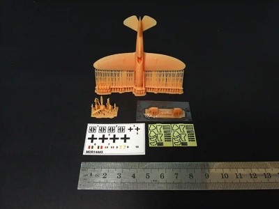 Metallic Details MDR14443 Reggiane Re.2005 (3D-Printed) with etched parts and decals 1/144