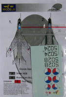 LF Model C72113 Decals Su-7BM over Czechoslovakia I. (MSVIT) 1/72
