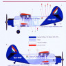 HAD 72186 Decal Antonov AN-2 (MALEV) 1/72