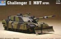 Trumpeter 07216 Английский Танк Challenger II MBT KFOR 1/72