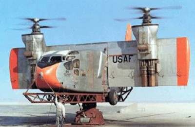 Anigrand ANIG2011 Hiller X-18 Tilt-wing VTOL cargo transport experiment 1\72