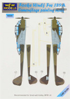 LF Model M4849 Mask Focke Wulf Fw 189A (G.W.H./MPM) 1/48