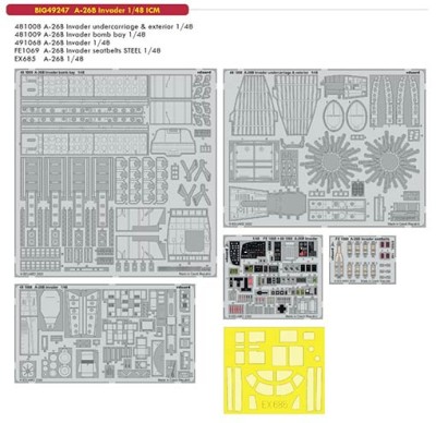 Eduard BIG49247 1/48 A-26B Invader (ICM)