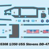 I love kit 65308 Американский эсминец DD-479 «Stevens» 1/200