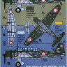 Kora Model NDT72036 Mitsubishi Ki-30 Ann Fr.AF - Indochina декали декали 1/72