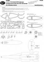 New Ware NWA-M0314 1/48 Mask F/A-18 A, CF-18(A) Hornet EXPERT (HAS)