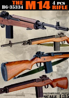 Bravo6 35334 Винтовка M14 1/35