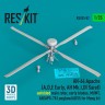 Reskit RSU35-082 AH-64 Apache (A,D,E) unfolded main rotor set 1/35