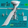Reskit RSU35-082 AH-64 Apache (A,D,E) unfolded main rotor set 1/35