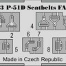 Eduard 32793 P-51D seatbelts FABRIC