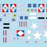 Star Decals 35-C1436 French M7 Priest & M10 Tank Destroyer.French fighting vehicles in Africa # 6.62eme RAA, 7eme RCA 1/35