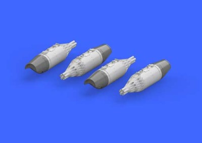 Eduard 672140 UB-32A-24 rocket pods for Mi-24 1:72
