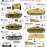 Star Decals STAR35841 Waffen-SS Sturmgeschutz/StuG.# 2 Sturmgeschutz/StuG.III Ausf.F/8, Ausf.G and Sturmgeschutz/StuG.IV Prinz Eugen, Gotz von Berlichingen, SS-Polizei, Totenkopf 1/35