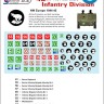 Star Decals STAR35964 British 49th 'Polar Bear' Infantry Division NW Europe. Generic Formations and AoS markings 1/35