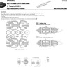 New Ware NWA-M0672 1/48 Mask MiG-15 UTI Midget EXPERT (TRUMP 02805)