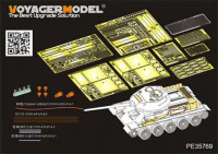 Voyager Model PE35769 WWII Russian T-34/85 No.112 Factory Production Basic(For ACADMY 13290) 1/35