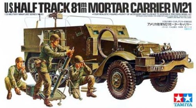 Tamiya 35083 БТР США с 81-мм минометом 1/35
