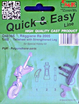 CMK Q48365 Re 2005 Tailwheel w/ strengthened leg (SPH) 1/48