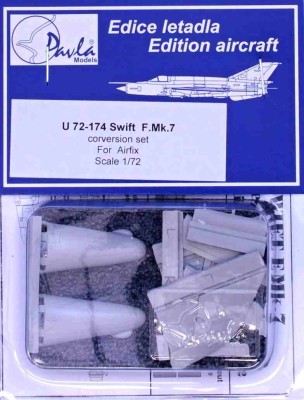 Pavla model PAMD72174 1/72 Swift F.Mk.7 conversion set (AIRFIX)