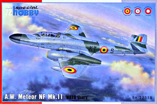Special Hobby SH72358 1/72 A.W. Meteor NF Mk.11 'NATO Users'